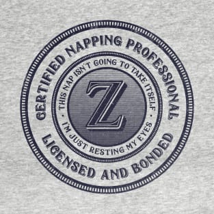 Napping Professional T-Shirt